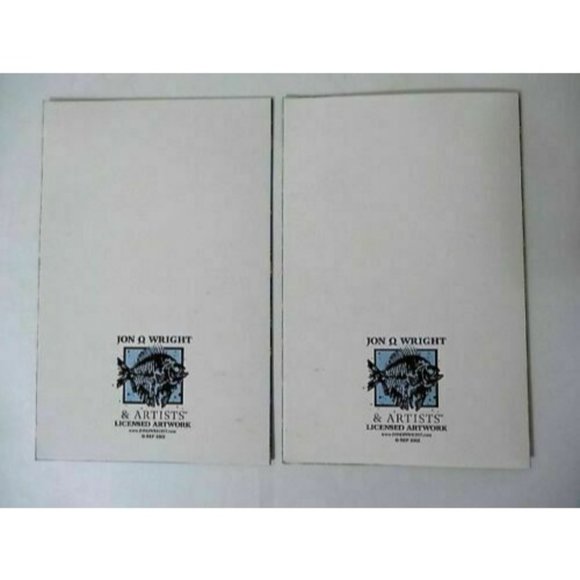 Rivers Edge Rainbow Trout 10 Blank Greeting Cards Envelopes 2 Styles Fish NIP - Picture 3 of 4